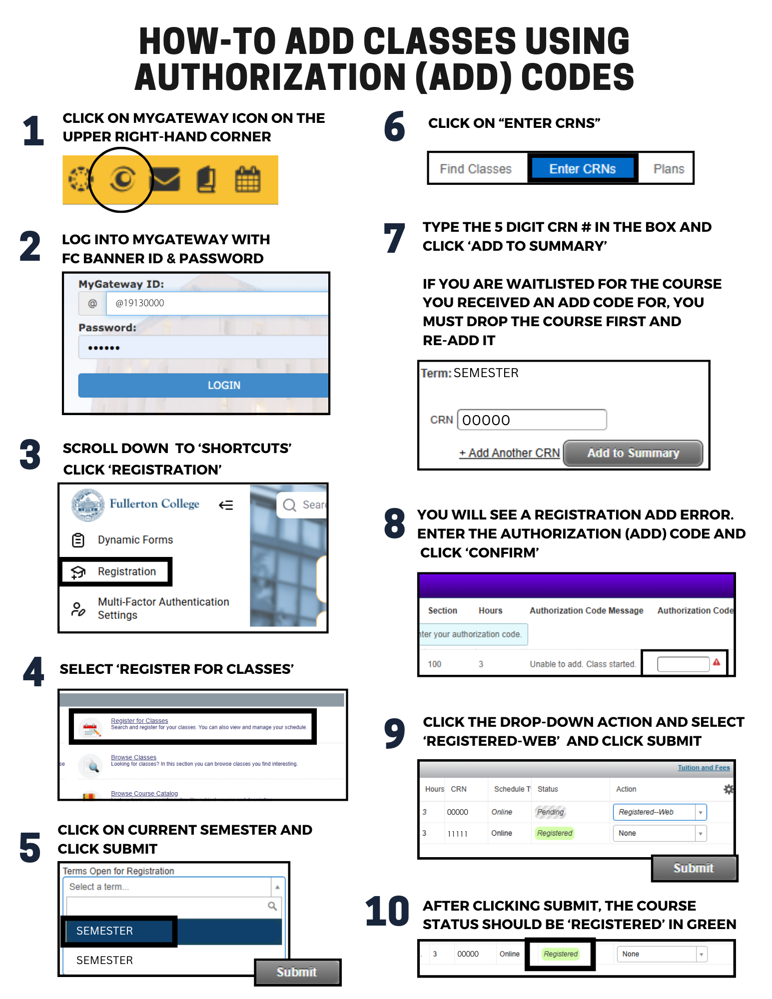 Waitlisted Classes How to Find SEPP